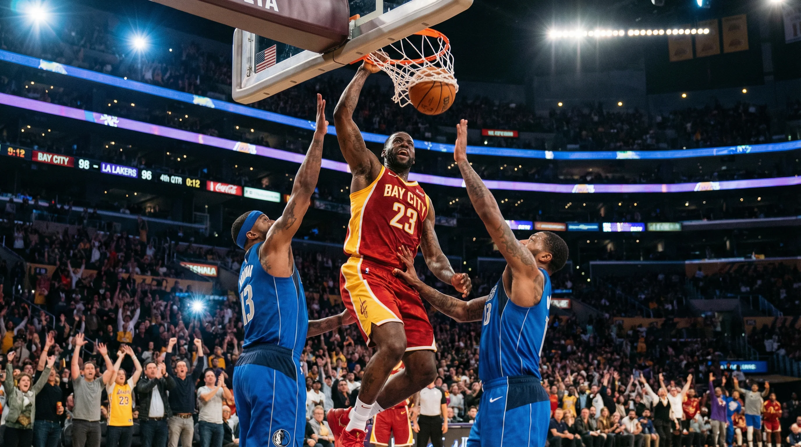 NBA篮球赛事精彩瞬间